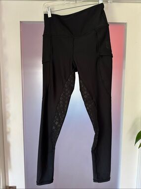 Maya Delorez Black Function Leggings Riding Breeches with Silicone Grip
